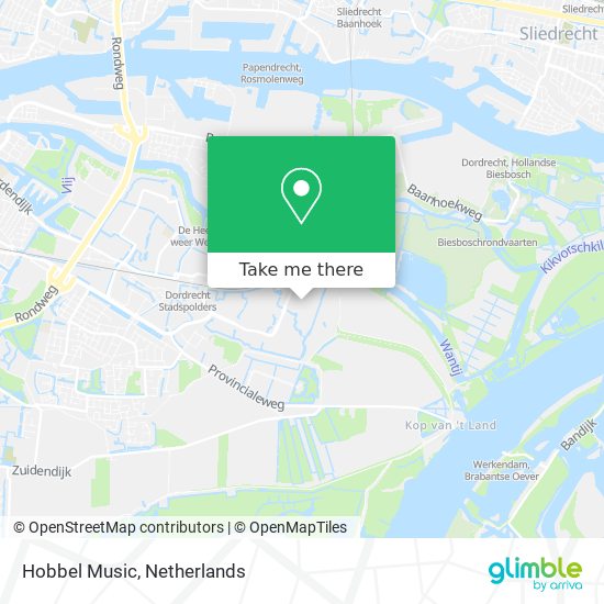 Hobbel Music map