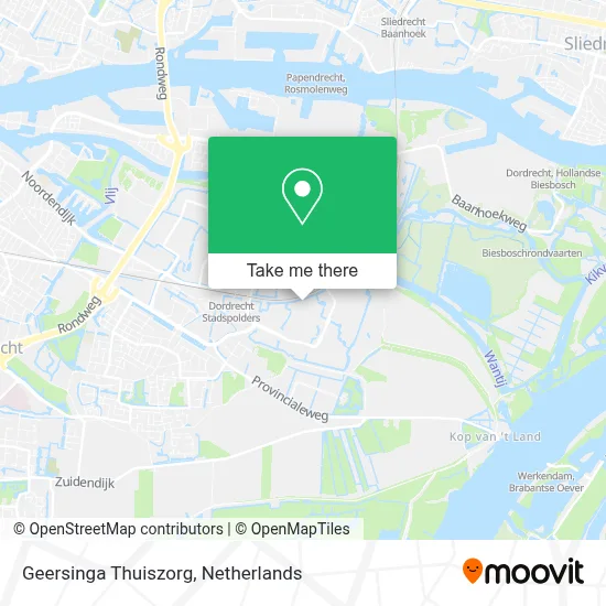 Geersinga Thuiszorg map