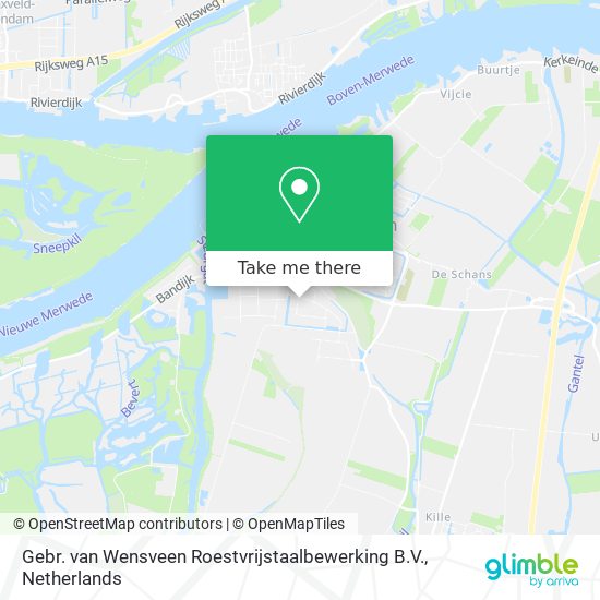 Gebr. van Wensveen Roestvrijstaalbewerking B.V. map