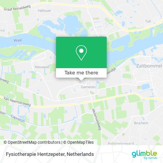 Fysiotherapie Hentzepeter Karte