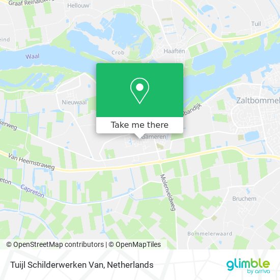 Tuijl Schilderwerken Van map