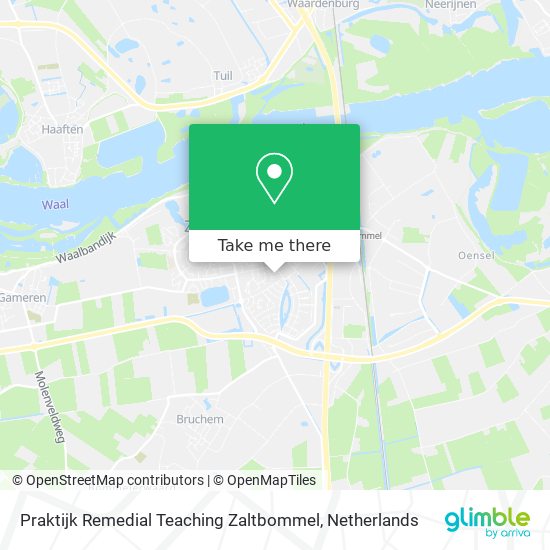 Praktijk Remedial Teaching Zaltbommel Karte