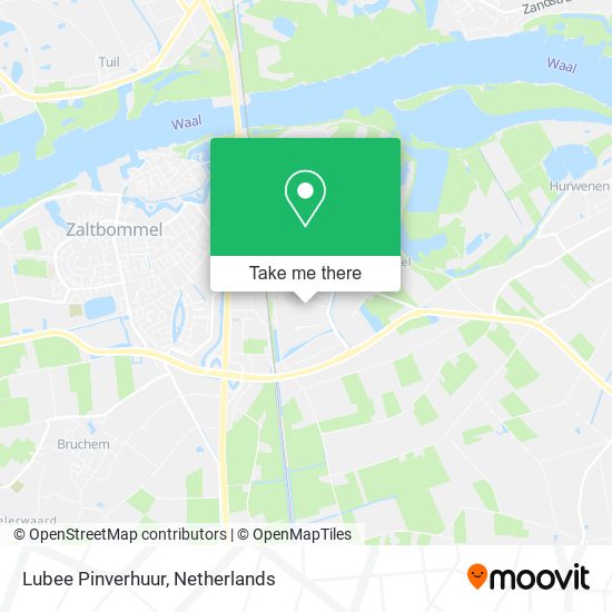 Lubee Pinverhuur map