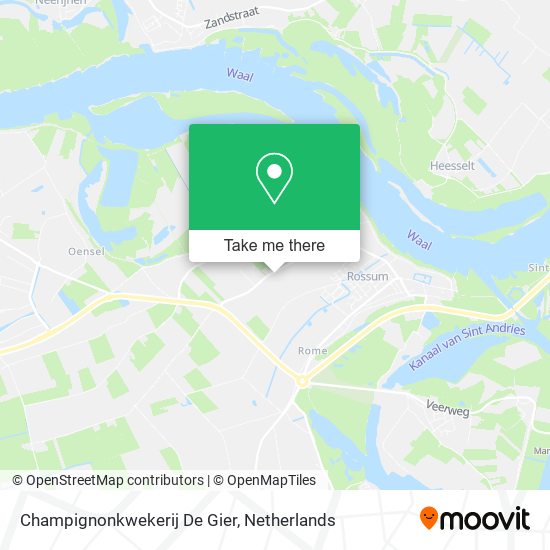 Champignonkwekerij De Gier map