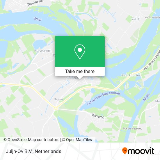 Juijn-Ov B.V. map