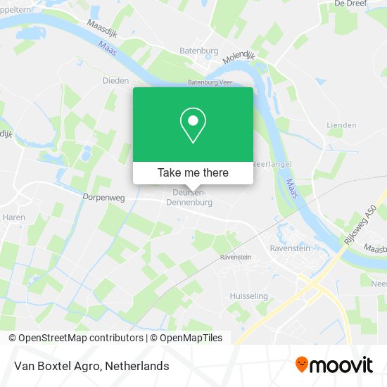 Van Boxtel Agro map