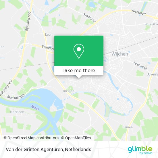 Van der Grinten Agenturen map