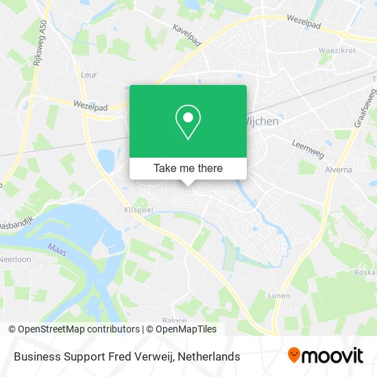 Business Support Fred Verweij map