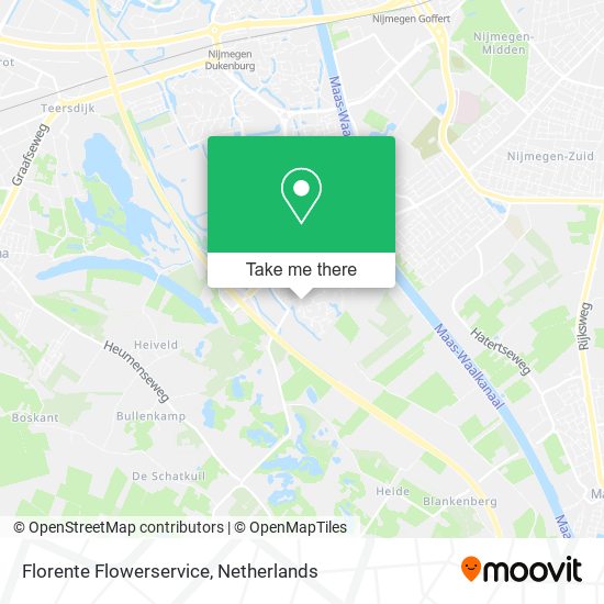Florente Flowerservice map