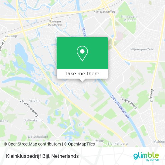 Kleinklusbedrijf Bijl map