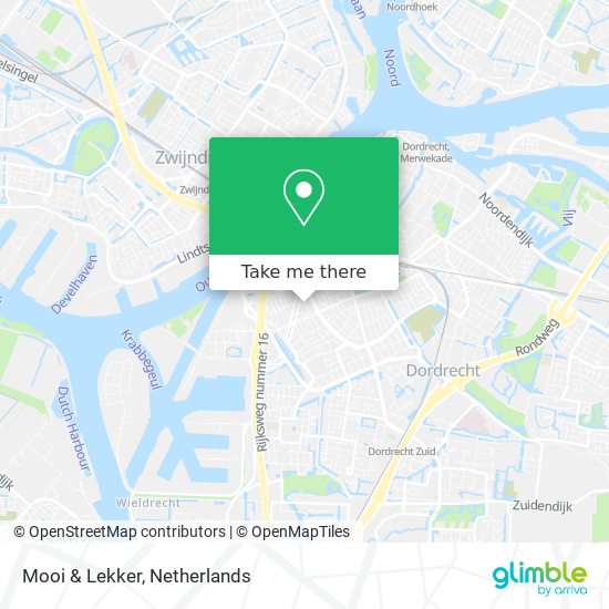 Mooi & Lekker map