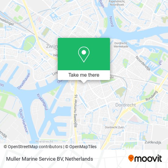 Muller Marine Service BV map