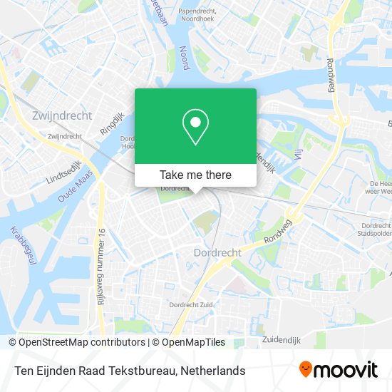 Ten Eijnden Raad Tekstbureau map