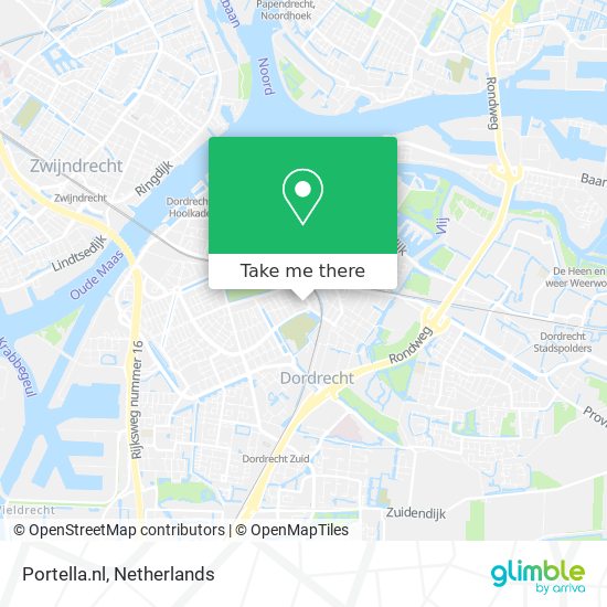 Portella.nl Karte