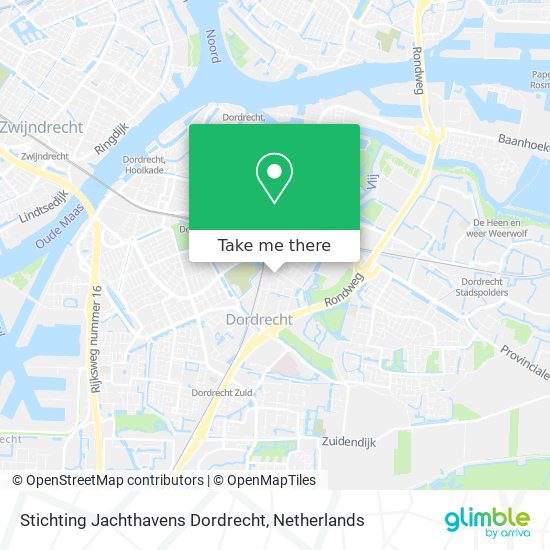 Stichting Jachthavens Dordrecht map