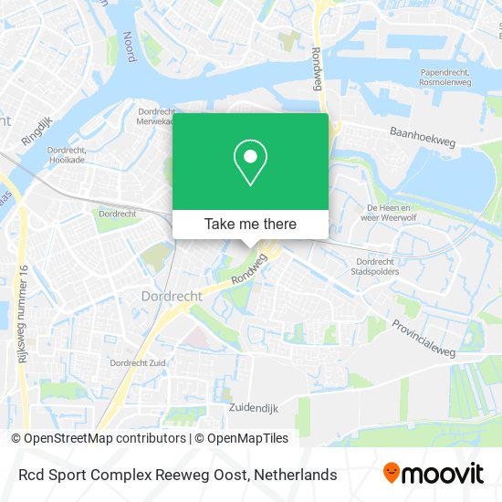 Rcd Sport Complex Reeweg Oost map