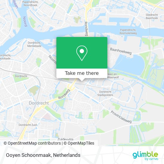 Ooyen Schoonmaak map