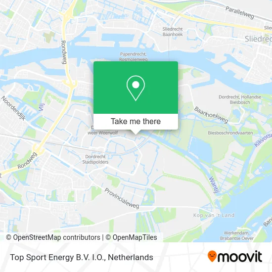 Top Sport Energy B.V. I.O. map