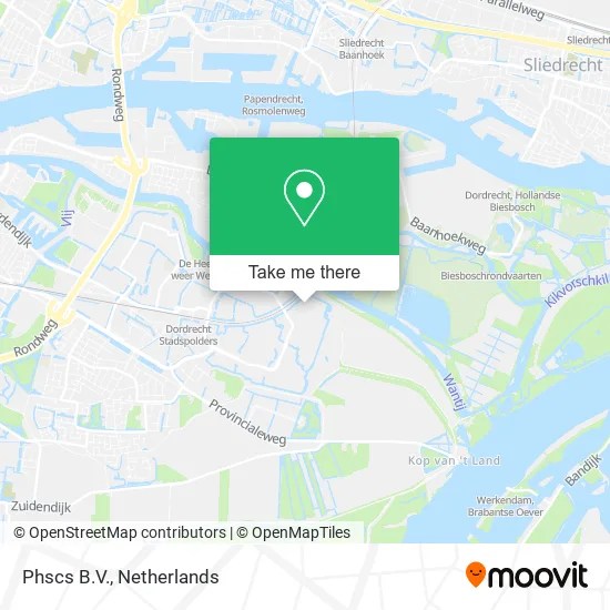 Phscs B.V. map