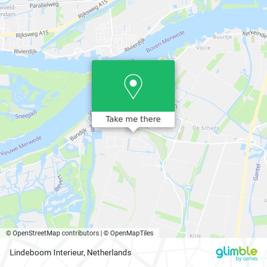 Lindeboom Interieur map