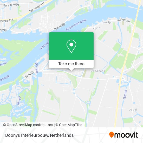 Doonys Interieurbouw Karte