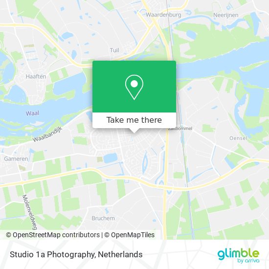 Studio 1a Photography map