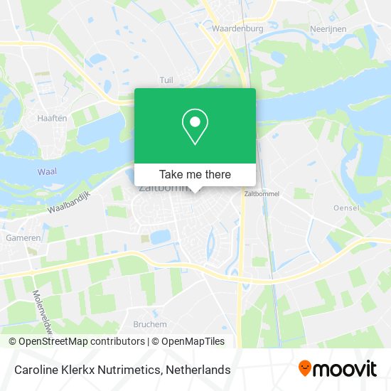Caroline Klerkx Nutrimetics map