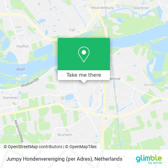 Jumpy Hondenvereniging (per Adres) map