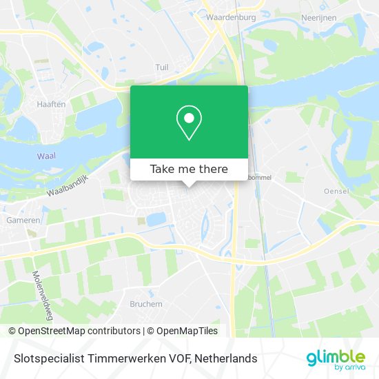 Slotspecialist Timmerwerken VOF map