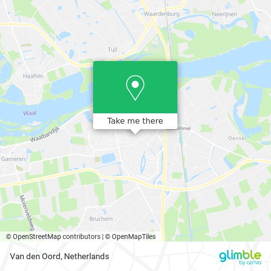 Van den Oord map