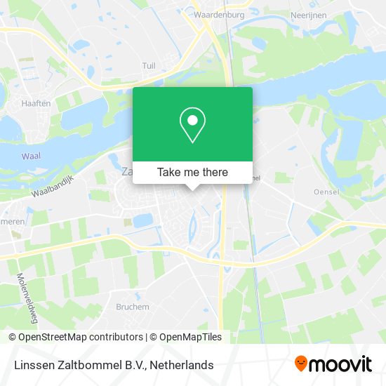 Linssen Zaltbommel B.V. map