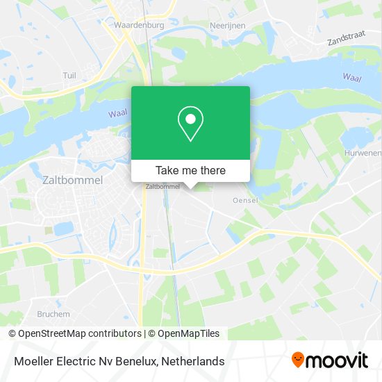 Moeller Electric Nv Benelux map