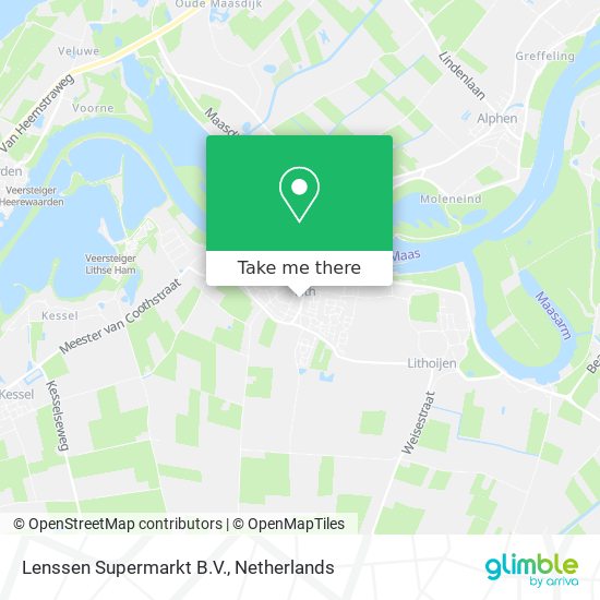 Lenssen Supermarkt B.V. map