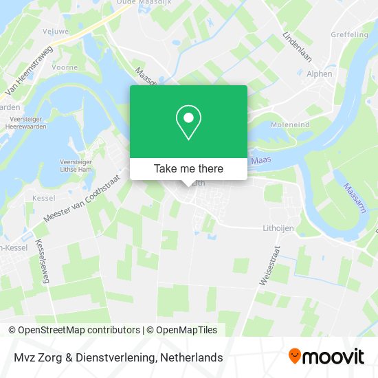 Mvz Zorg & Dienstverlening map