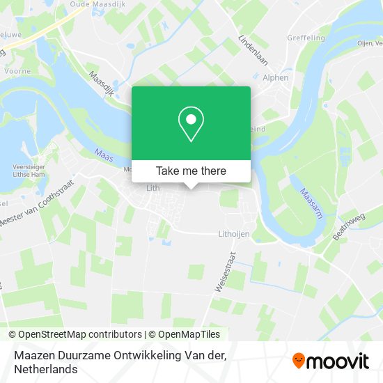 Maazen Duurzame Ontwikkeling Van der map