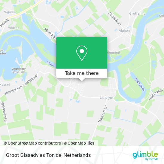 Groot Glasadvies Ton de map