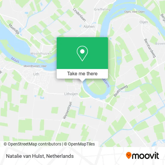 Natalie van Hulst map