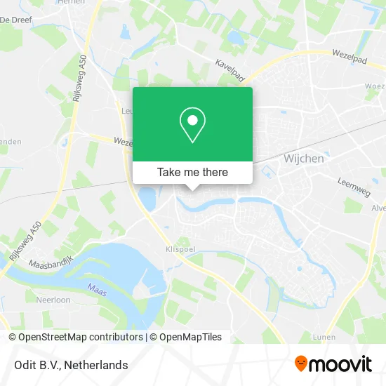 Odit B.V. map