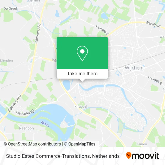 Studio Estes Commerce-Translations map
