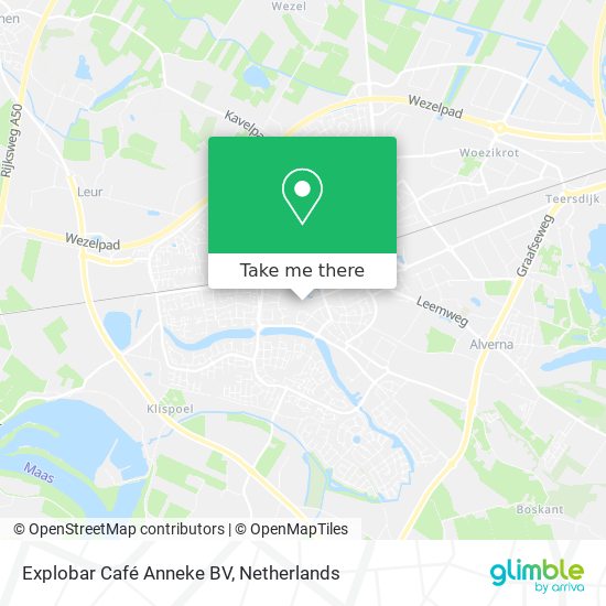 Explobar Café Anneke BV Karte