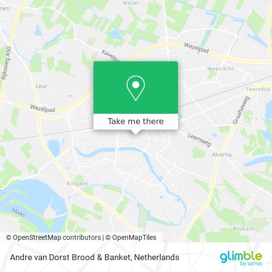 Andre van Dorst Brood & Banket Karte