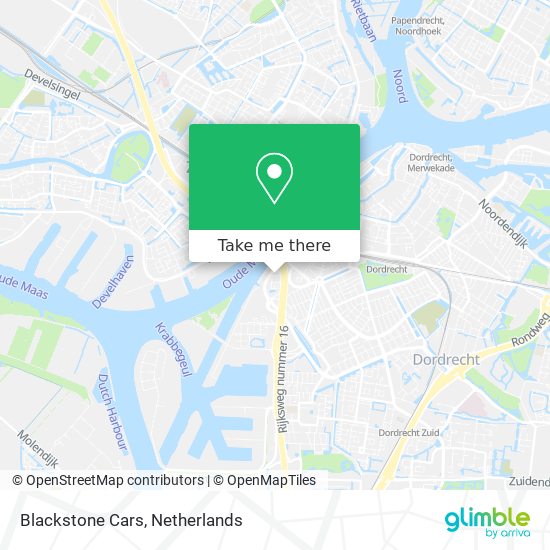 Blackstone Cars map