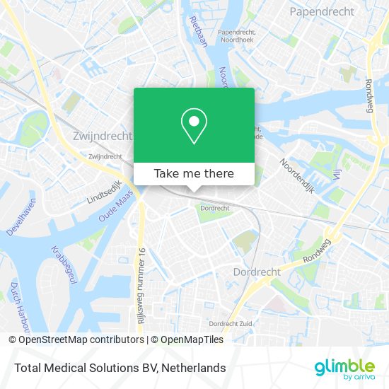 Total Medical Solutions BV map