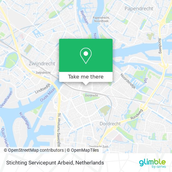 Stichting Servicepunt Arbeid Karte