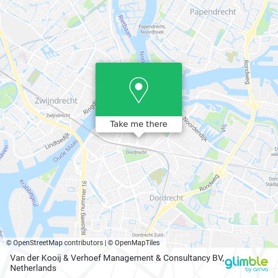 Van der Kooij & Verhoef Management & Consultancy BV Karte