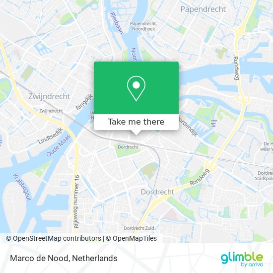 Marco de Nood map