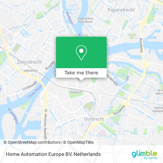 Home Automation Europe BV Karte