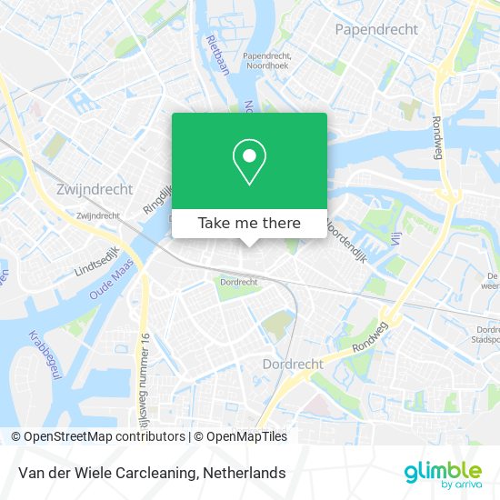 Van der Wiele Carcleaning map