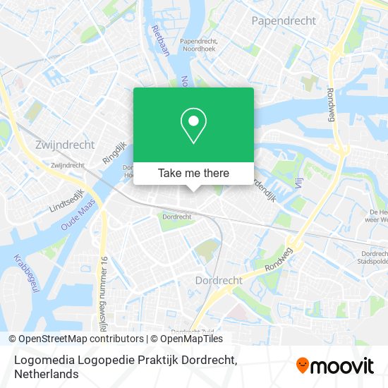 Logomedia Logopedie Praktijk Dordrecht map