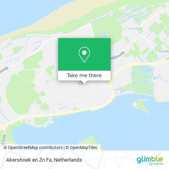 Akershoek en Zn Fa map